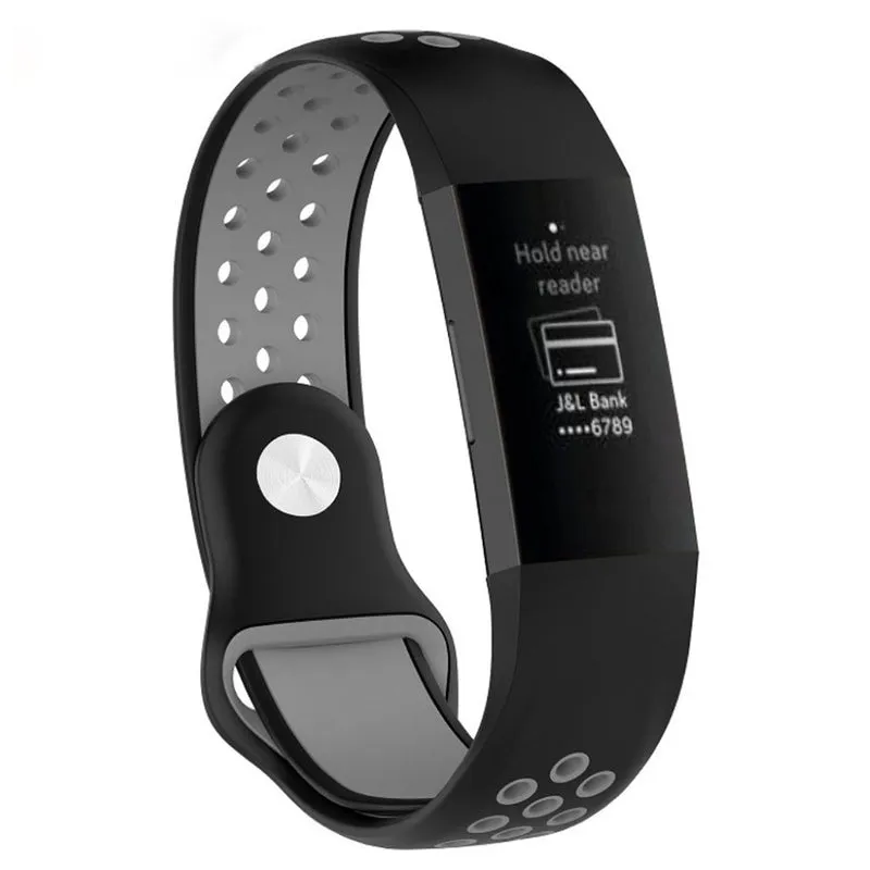Sehr stilvoll Fitbit Charge 3 Silikon / TPU armband