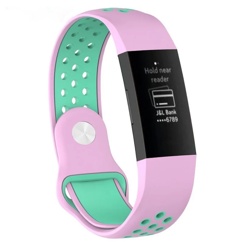 Sehr stilvoll Fitbit Charge 3 Silikon / TPU armband