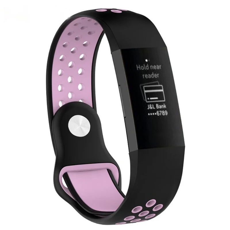 Sehr stilvoll Fitbit Charge 3 Silikon / TPU armband