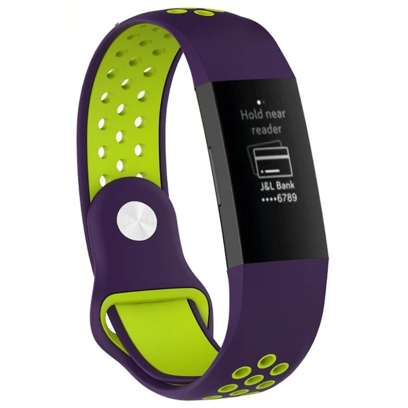 Sehr stilvoll Fitbit Charge 3 Silikon / TPU armband