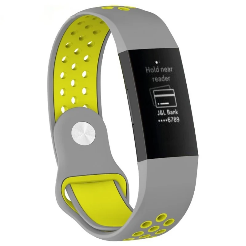Sehr stilvoll Fitbit Charge 3 Silikon / TPU armband