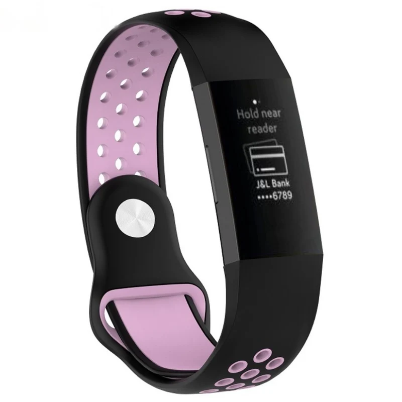 Sehr stilvoll Fitbit Charge 3 Silikon / TPU armband
