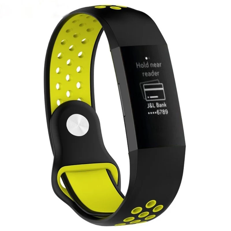 Sehr stilvoll Fitbit Charge 3 Silikon / TPU armband