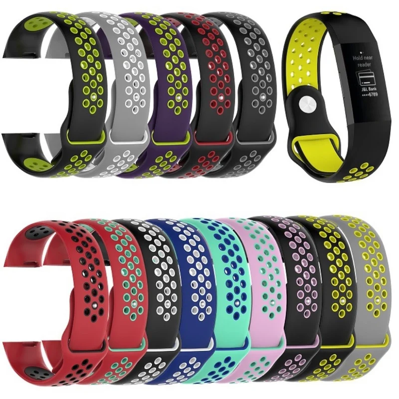 Sehr stilvoll Fitbit Charge 3 Silikon / TPU armband
