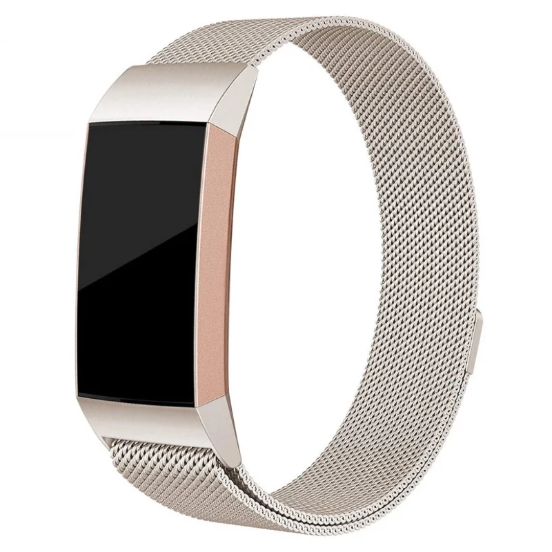 Absolut schön Fitbit Charge 3 Metall armband