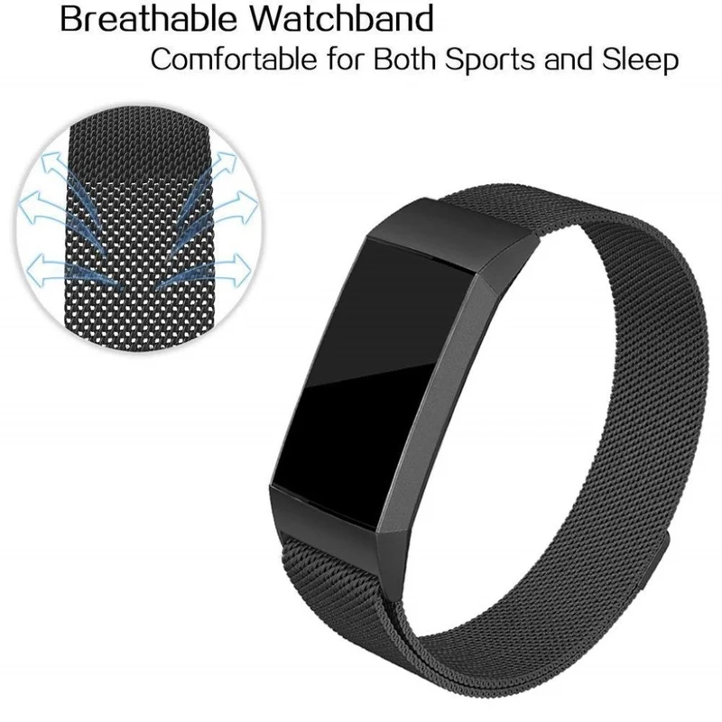Absolut schön Fitbit Charge 3 Metall armband