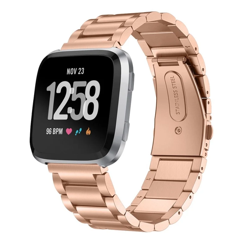 Auffallend nett Fitbit Versa Metall armband