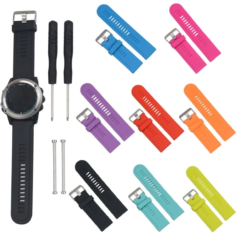 Brillant Garmin Fenix 3 Silikon / TPU armband
