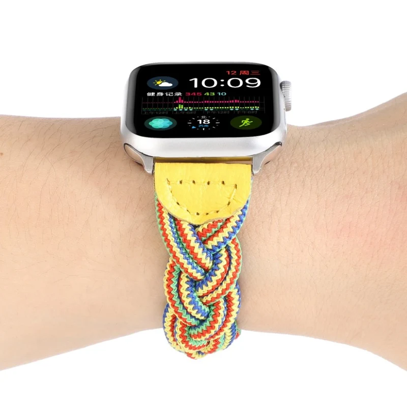 Sehr gepflegt Universell Apple Textil / Nylon armband