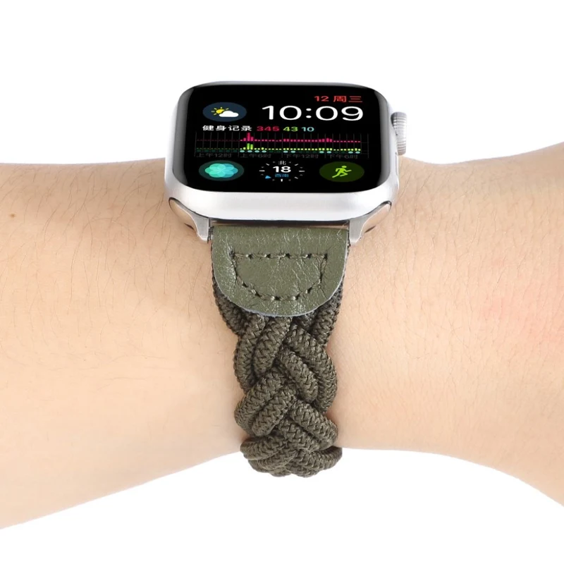 Sehr gepflegt Universell Apple Textil / Nylon armband