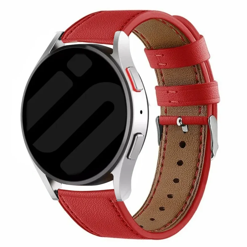 ICE Smart 2.0 Rectangular 1.96 Modernes Lederarmband (Rot)