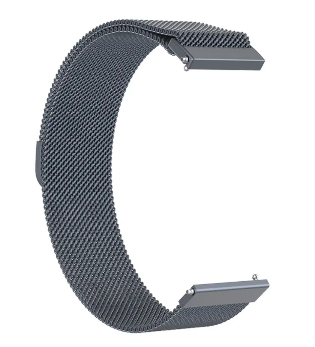 ICE Smart 2.0 Rectangular 1.96 Milanese Armband (Space Grau)