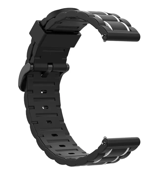 ICE Smart 2.0 Rectangular 1.96 Sportarmband mit Schnalle (Schwarz/Weiß)