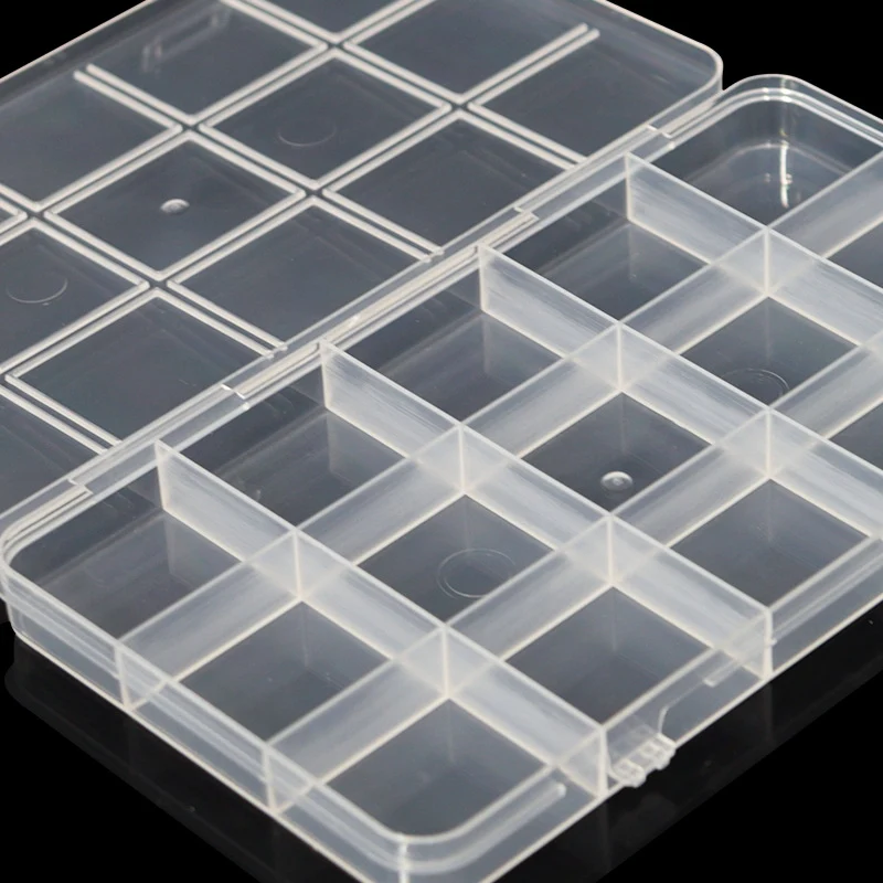 Multi-Compartment Clear Utility Storage Box Karnz