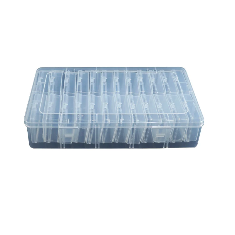 Multi-Fach-Transparente Bastelbedarf Aufbewahrungsbox Karnz
