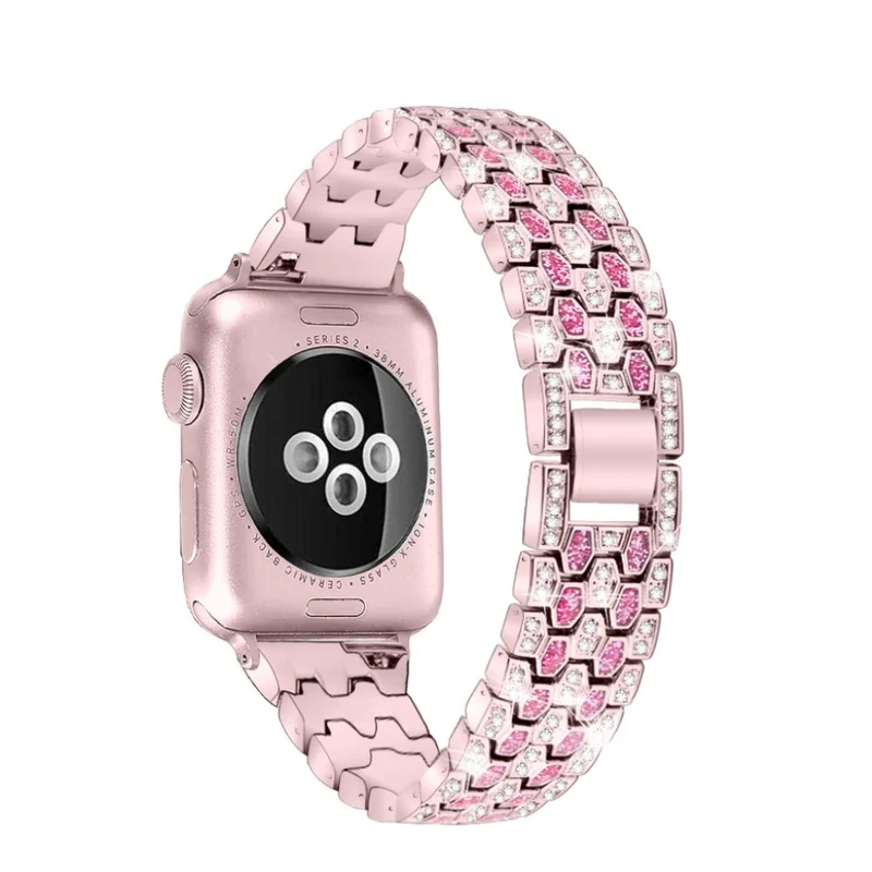 Cool Universell Apple Metall und Strass armband
