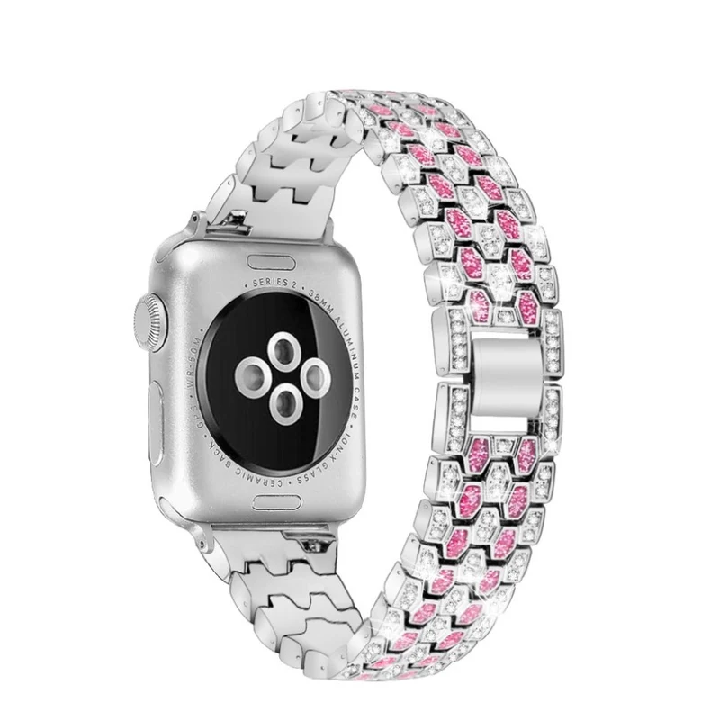 Cool Universell Apple Metall und Strass armband