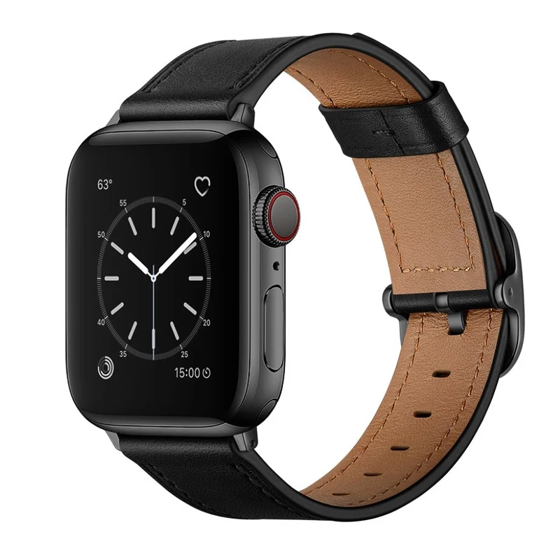 Hervorragend Universell Apple Echtes Leder armband