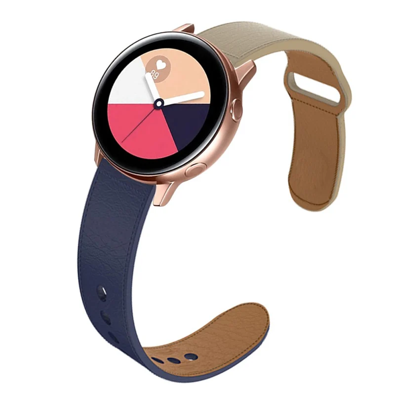 Modisch Apple Watch Series 5 44mm Echtes Leder armband