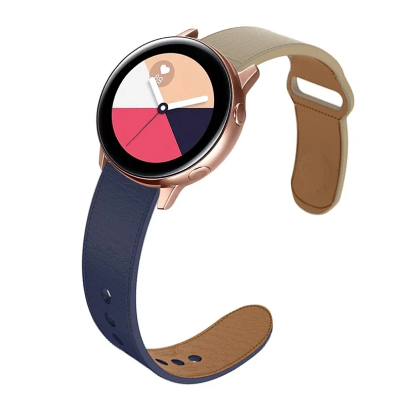 Modisch Apple Watch Series 5 44mm Echtes Leder armband