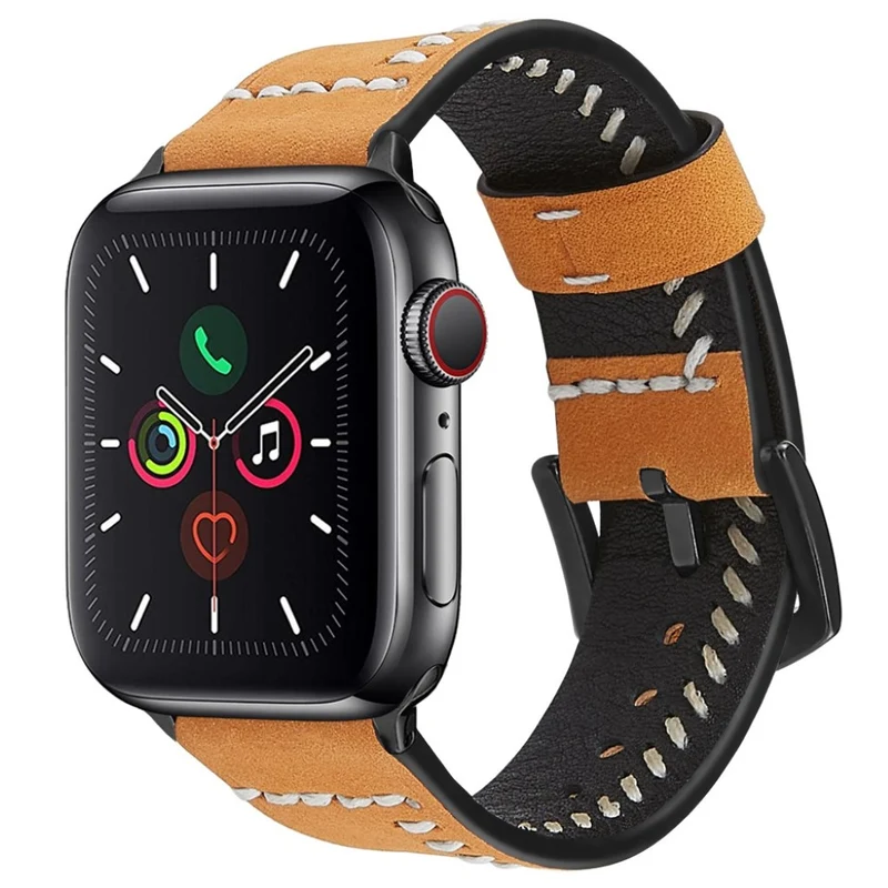 Super cool Universell Apple Echtes Leder armband