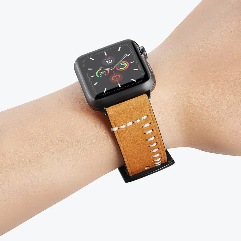 Super cool Universell Apple Echtes Leder armband