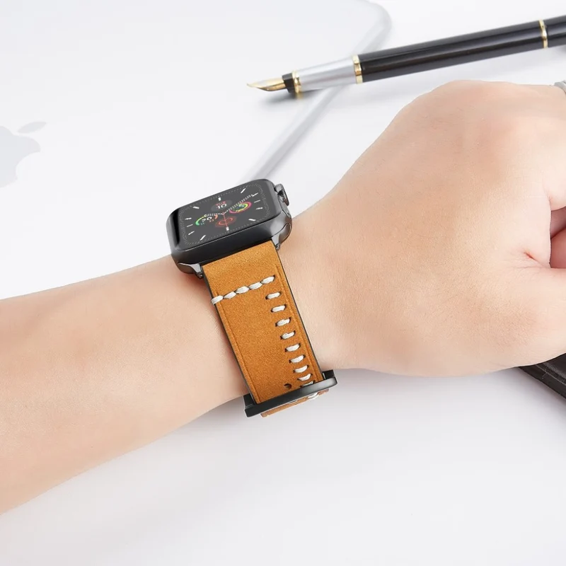 Super cool Universell Apple Echtes Leder armband