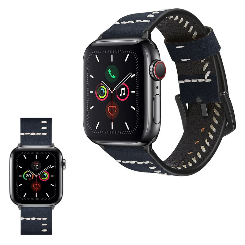 Super cool Universell Apple Echtes Leder armband