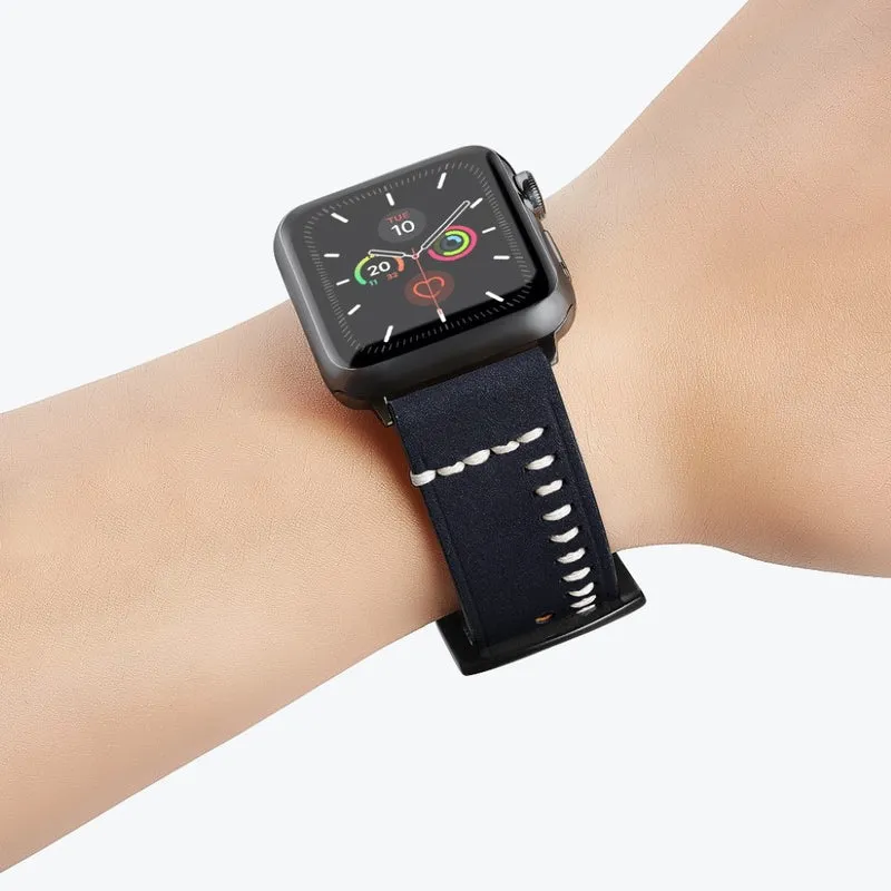 Super cool Universell Apple Echtes Leder armband