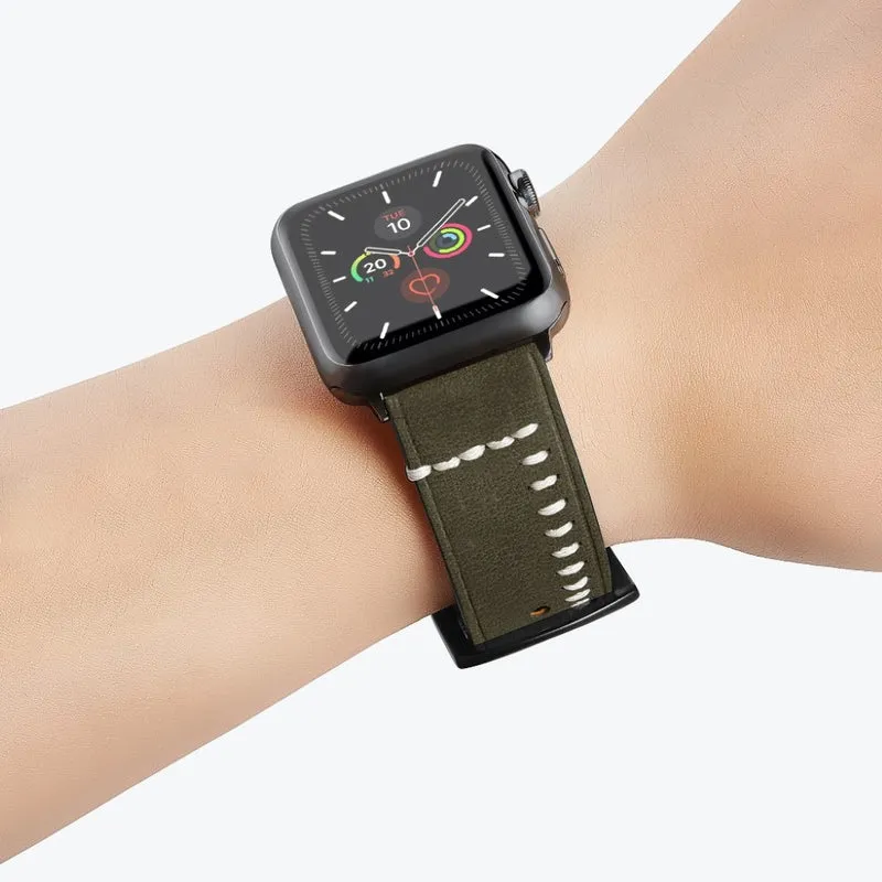 Super cool Universell Apple Echtes Leder armband