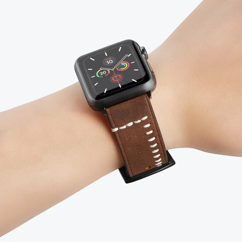 Super cool Universell Apple Echtes Leder armband