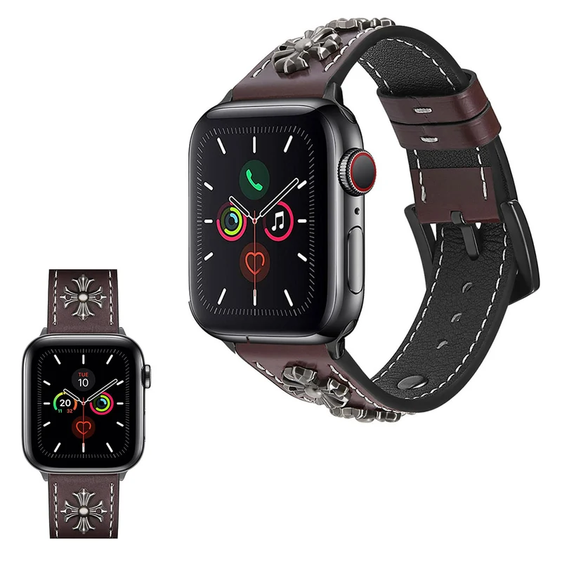 Sehr fantastisch Universell Apple Echtes Leder armband
