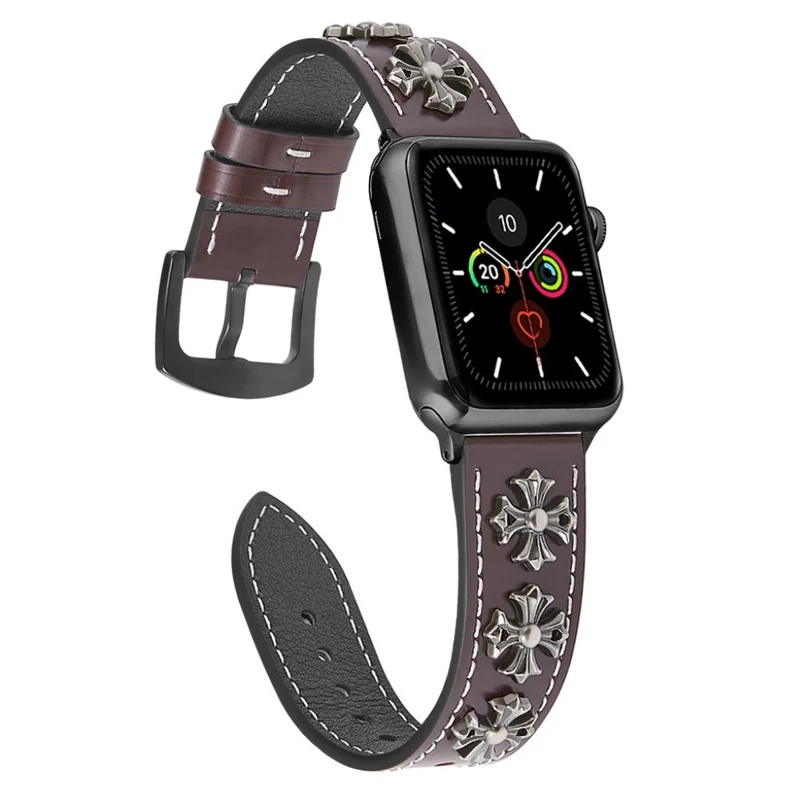 Sehr fantastisch Universell Apple Echtes Leder armband