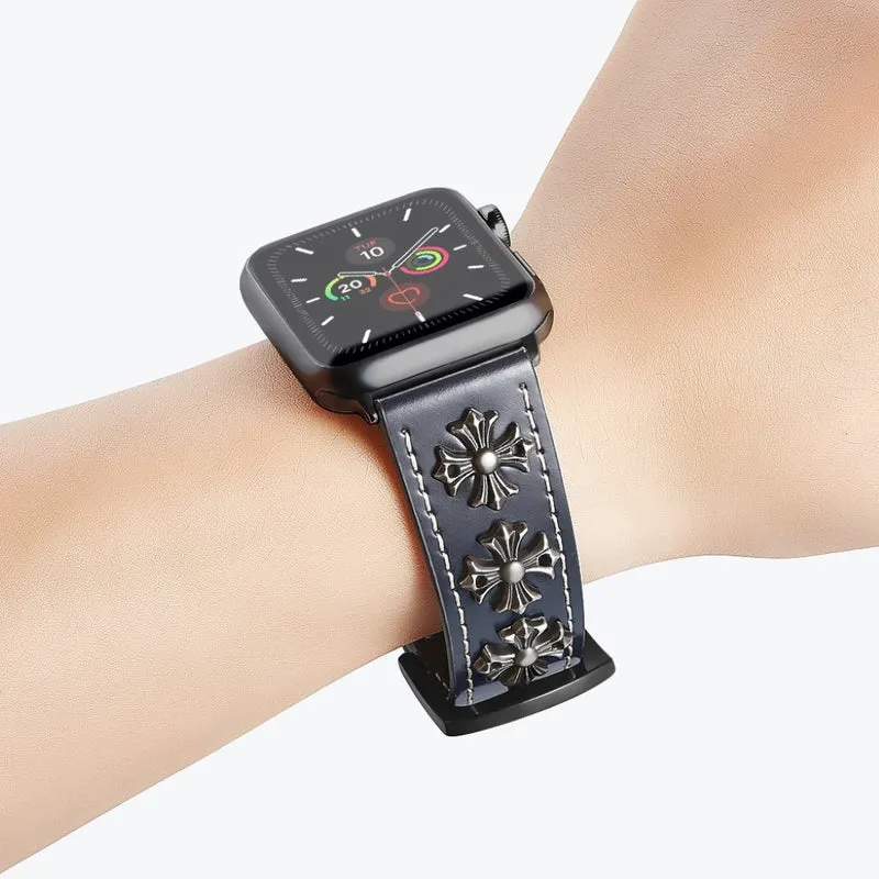 Sehr fantastisch Universell Apple Echtes Leder armband