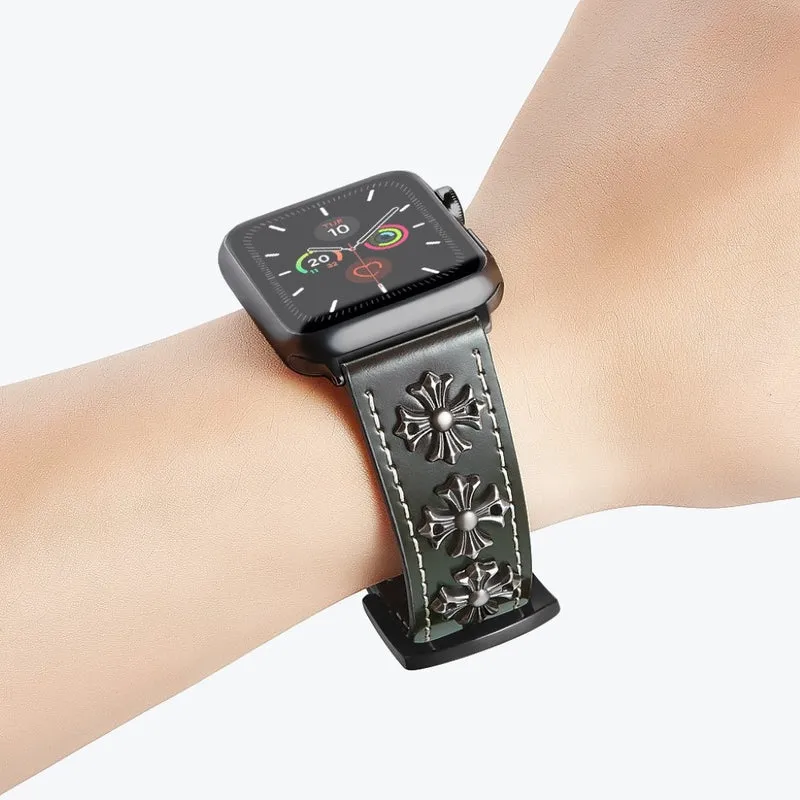 Sehr fantastisch Universell Apple Echtes Leder armband