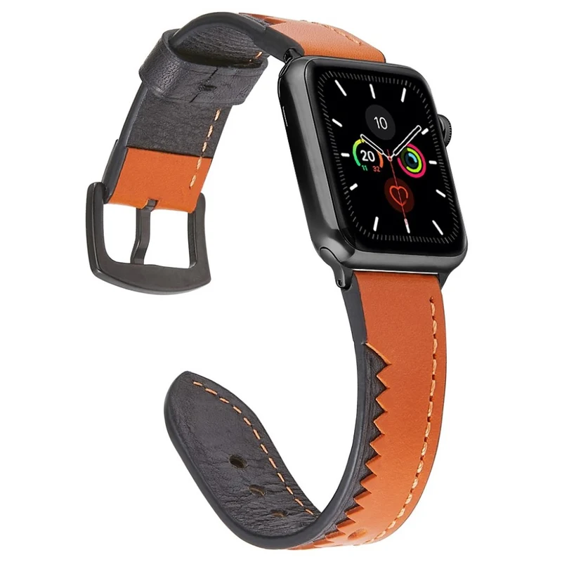 Bemerkenswert robust Universell Apple Echtes Leder armband