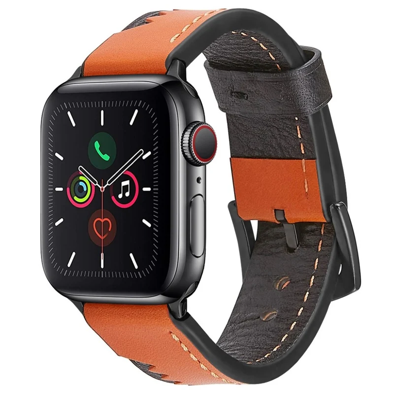 Bemerkenswert robust Universell Apple Echtes Leder armband