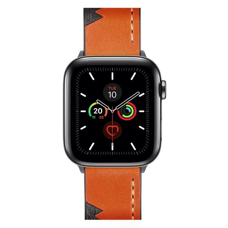 Bemerkenswert robust Universell Apple Echtes Leder armband
