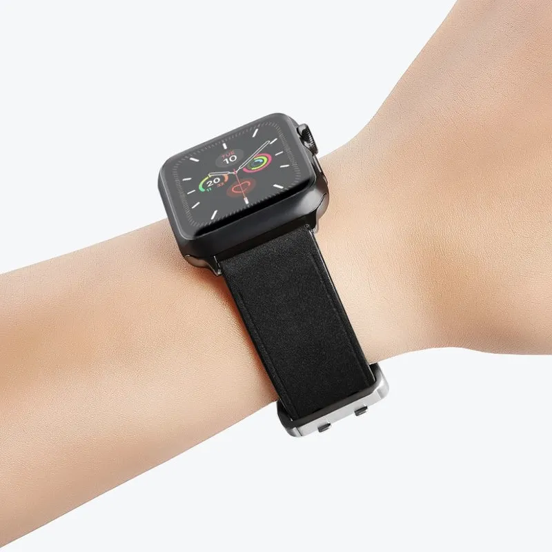 Dauerhaft Universell Apple Echtes Leder armband
