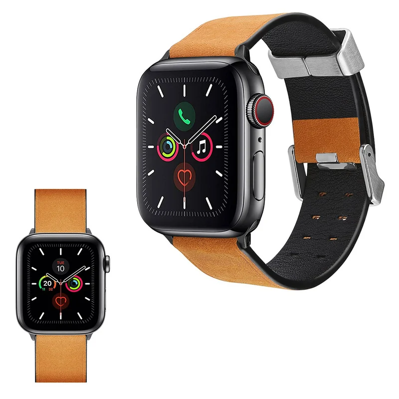 Dauerhaft Universell Apple Echtes Leder armband