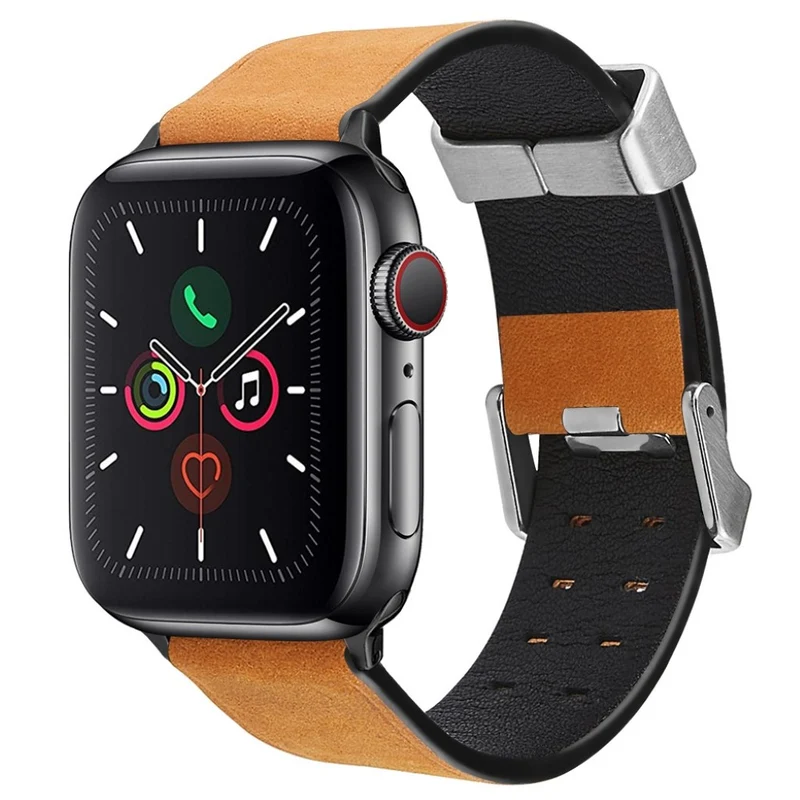 Dauerhaft Universell Apple Echtes Leder armband
