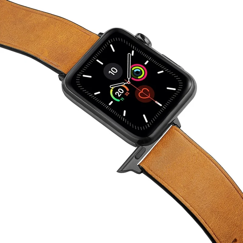 Dauerhaft Universell Apple Echtes Leder armband