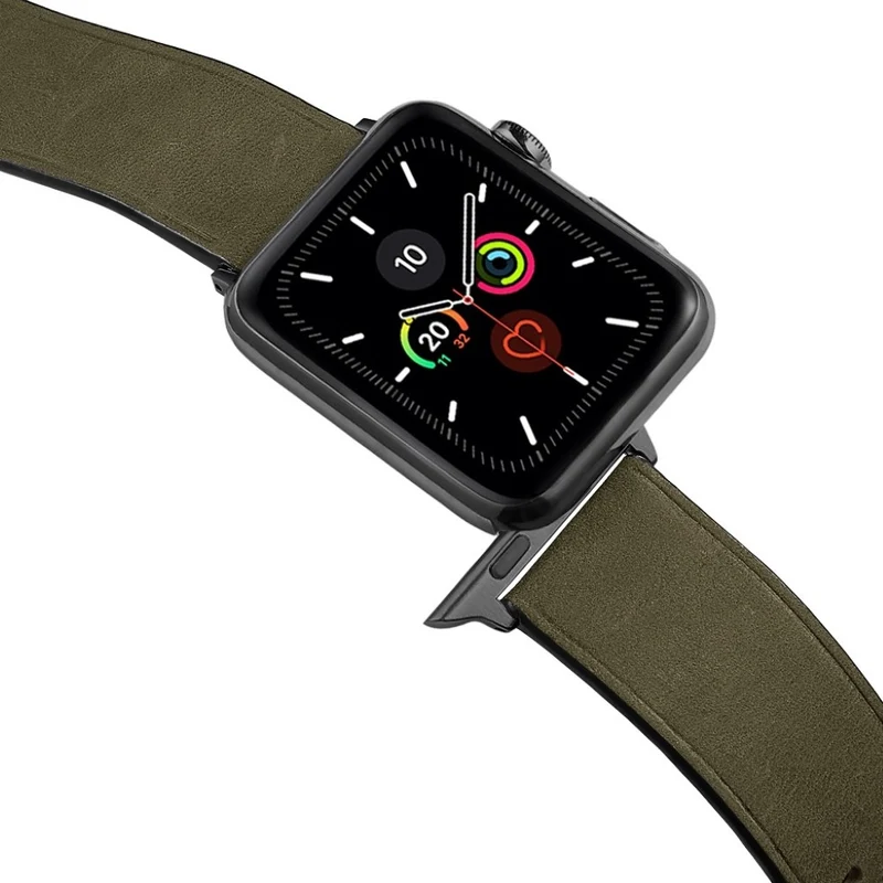 Dauerhaft Universell Apple Echtes Leder armband