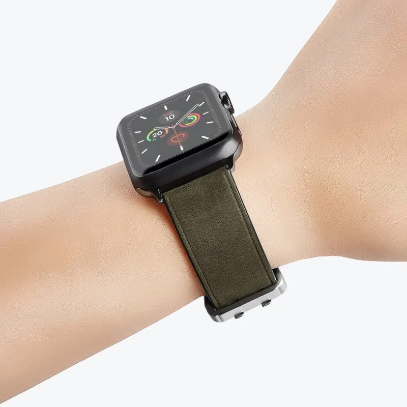 Dauerhaft Universell Apple Echtes Leder armband