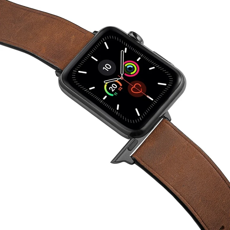 Dauerhaft Universell Apple Echtes Leder armband