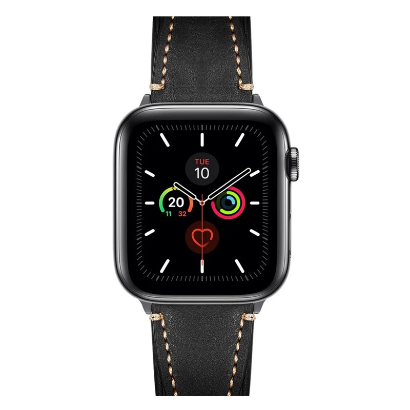 Supersauber Universell Apple Echtes Leder armband