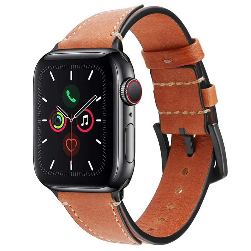 Supersauber Universell Apple Echtes Leder armband