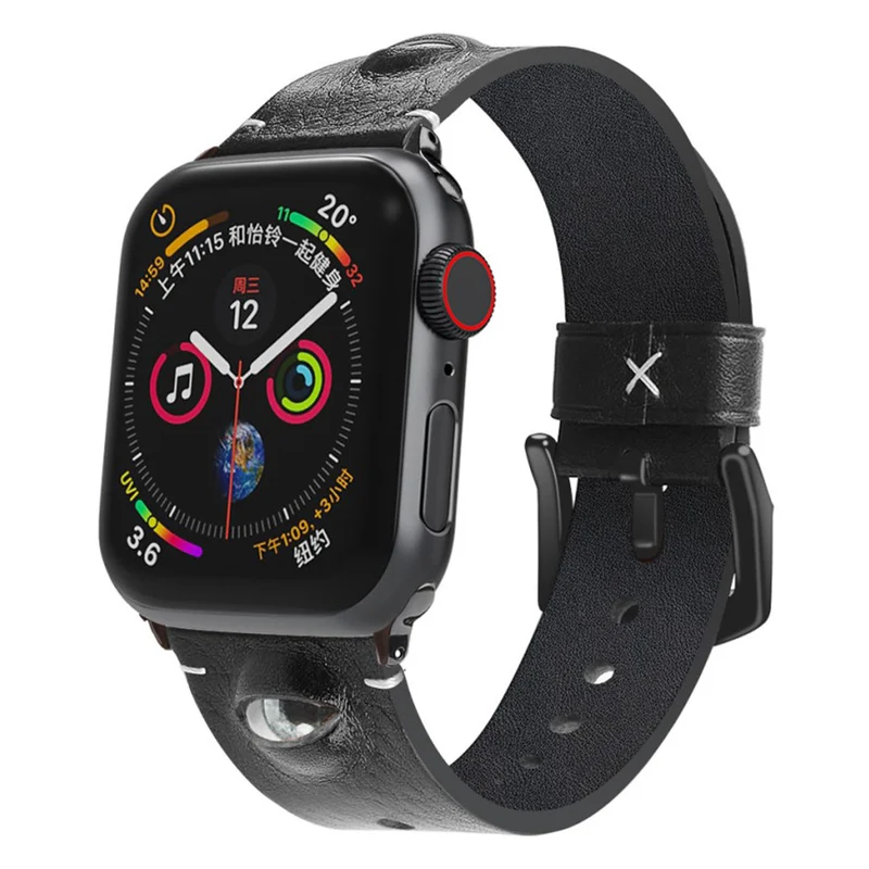 Süß Universell Apple Echtes Leder armband