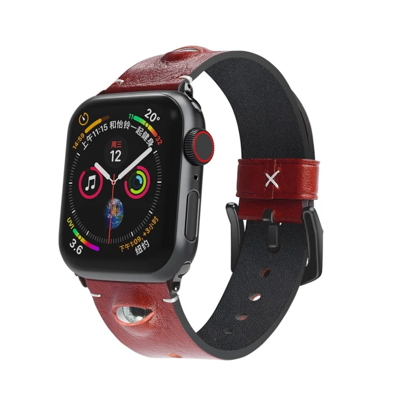 Süß Universell Apple Echtes Leder armband