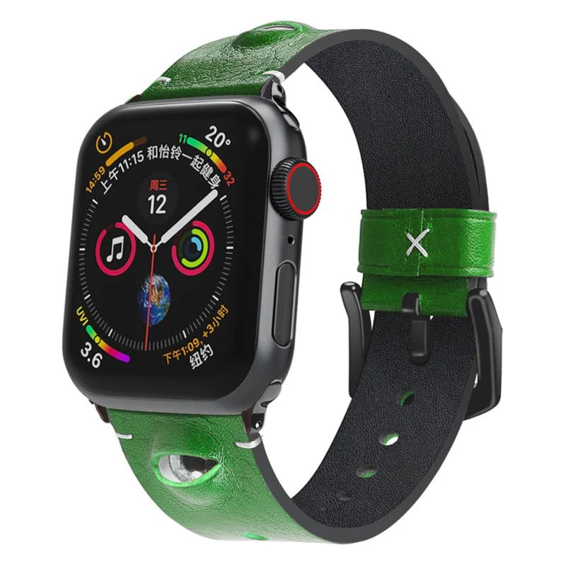 Süß Universell Apple Echtes Leder armband